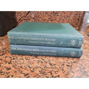 The Annotated Sherlock Holmes 2 Volume Set 1967 by Baring-Gould Second Edition